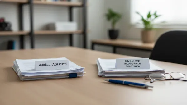 Auxílio-acidente vs auxílio por incapacidade temporária: diferenças essenciais e direitos do trabalhador